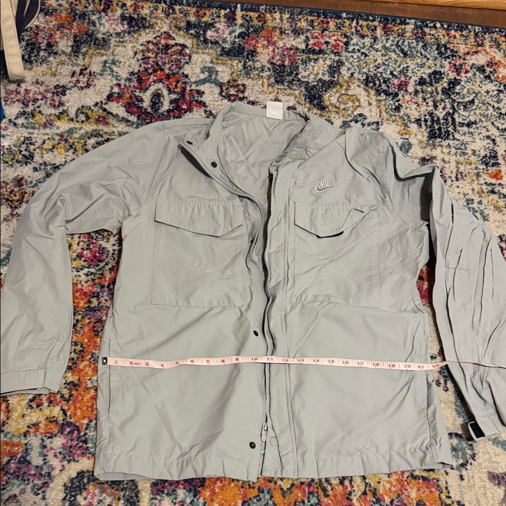 Nike Men's Light Gray Shirt Jacket